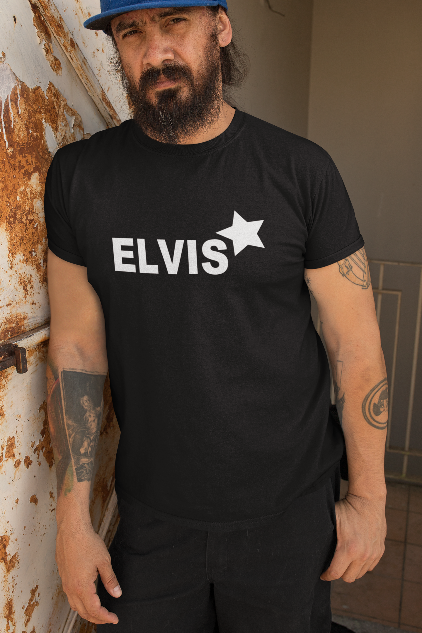 elvis unisex organic tee